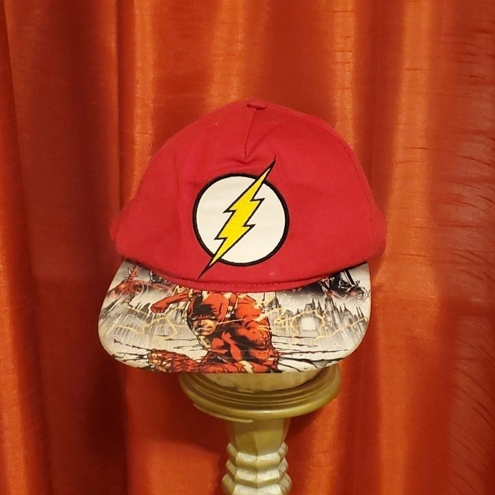 DC Comics The Flash Red Baseball Cap - Youth OSFM